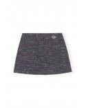 MINI JUPE MULTI WOOL PHANTOM