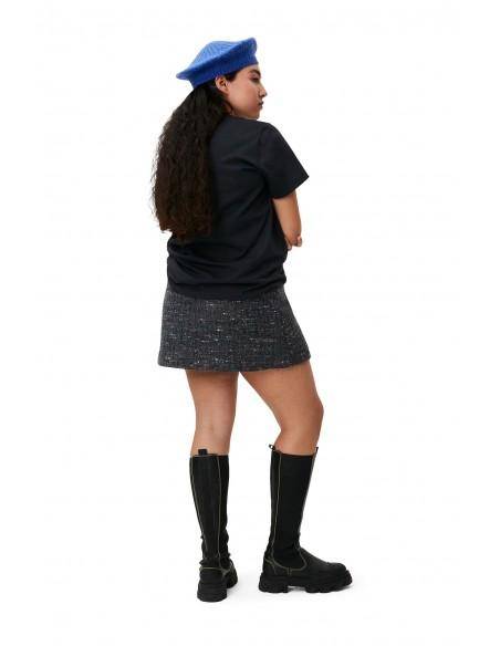 MULTI WOOL PHANTOM MINI SKIRT
