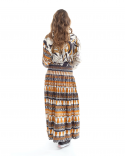 MADA SKIRT - CHESTNUT TULIP