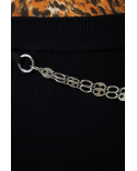 JUPE LONGUE MAILLE CHAINE BIJOUX