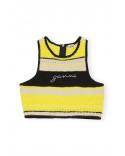 TOP CROCHET RACERBACK GOLDEN KIWI