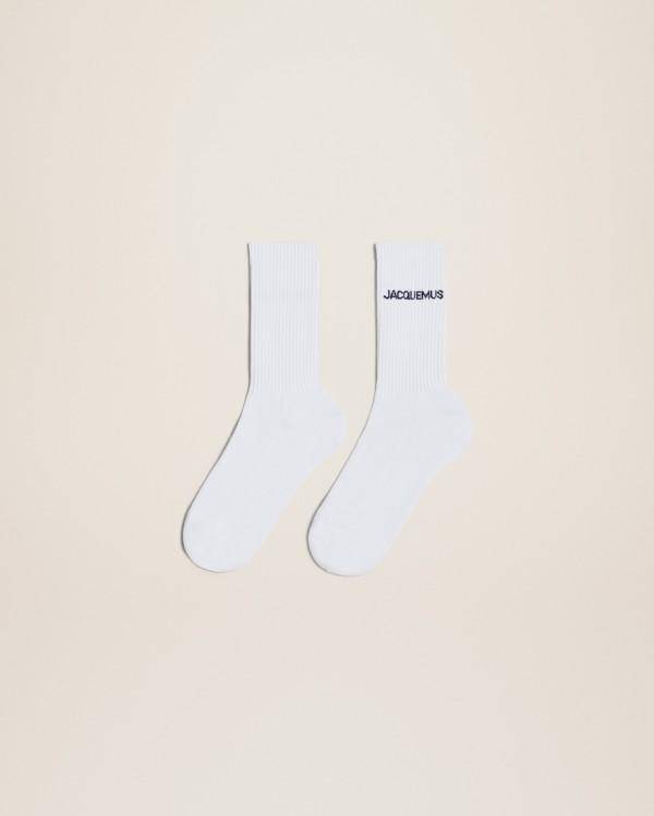 LES CHAUSSETTES JACQUEMUS WHITE