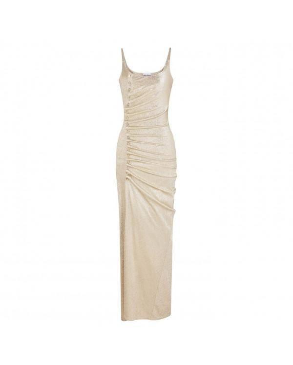 SILVER/GOLD STRAPS DRESS