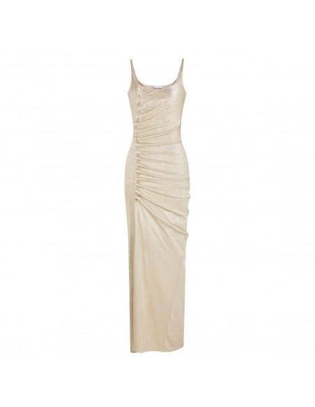 ROBE BRETELLES SILVER/GOLD