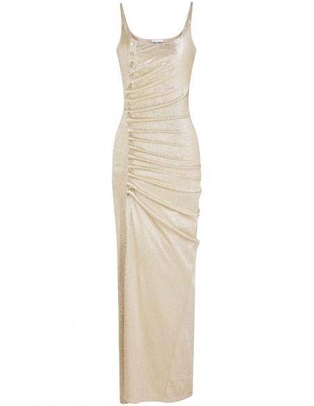SILVER/GOLD STRAPS DRESS