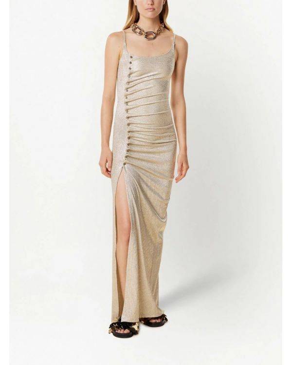 ROBE BRETELLES SILVER/GOLD