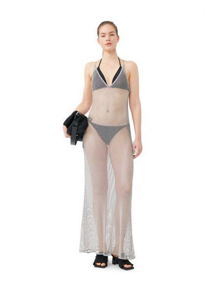 ROBE EMBELLISHED SILVER