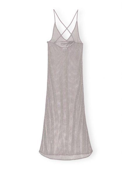 ROBE EMBELLISHED SILVER