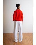 Pull Bryan OVERSIZED RED/PURPLE