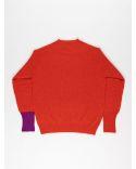 Pull Bryan OVERSIZED RED/PURPLE