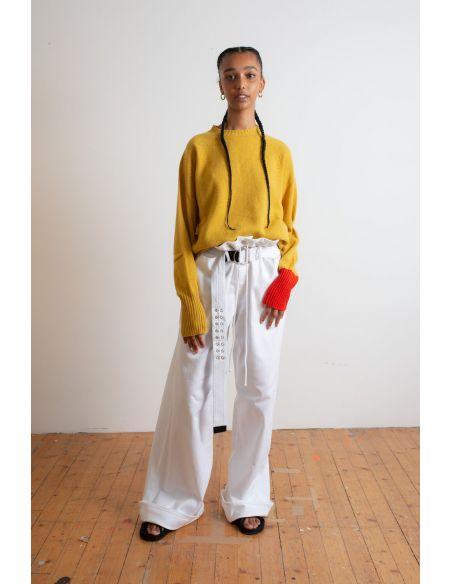 Pull Bryan OVERSIZED YELLOW/RED