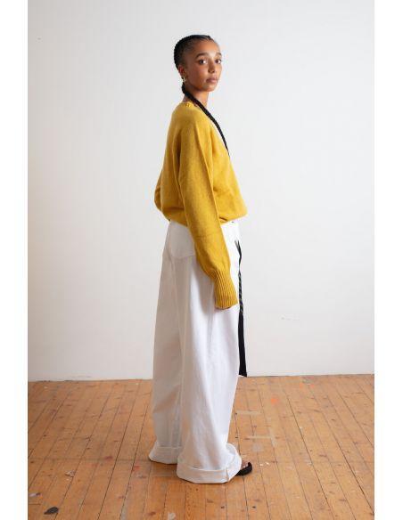 Pull Bryan OVERSIZED YELLOW/RED