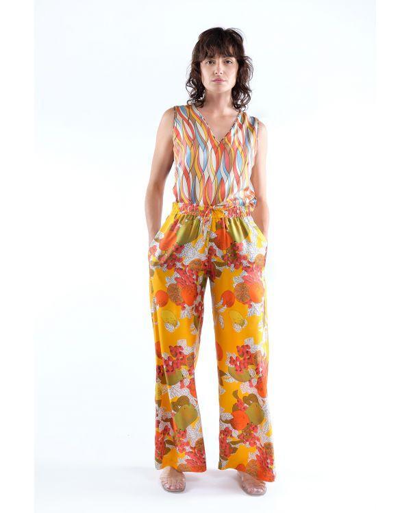 PANTALON SKATEUR - FRUITS JAUNE 2