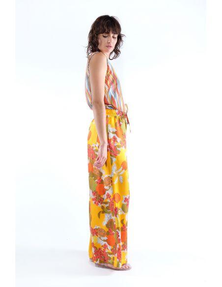 PANTALON SKATEUR - FRUITS JAUNE