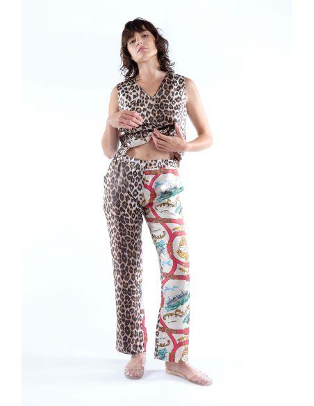 PANTALON LUCKY - MIX PANTHERE