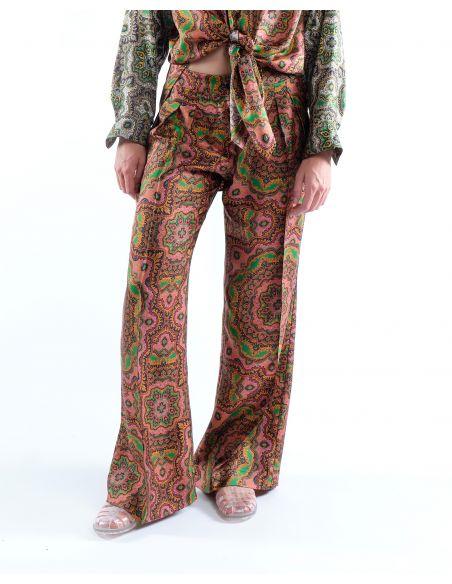 PANTALON GIOVANNI - DELHI ROSE