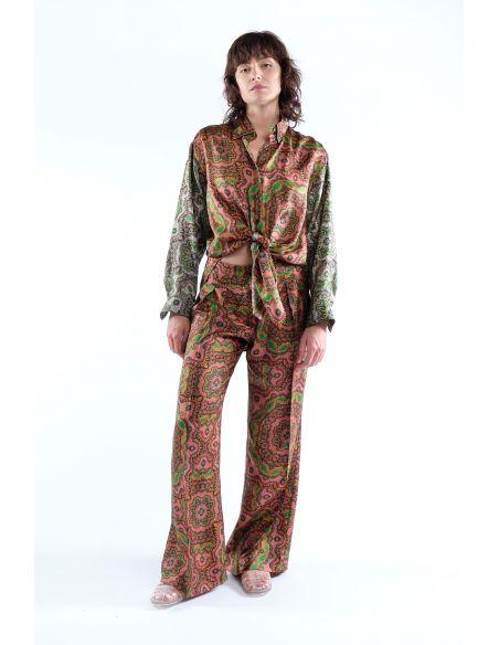 PANTALON GIOVANNI - DELHI ROSE