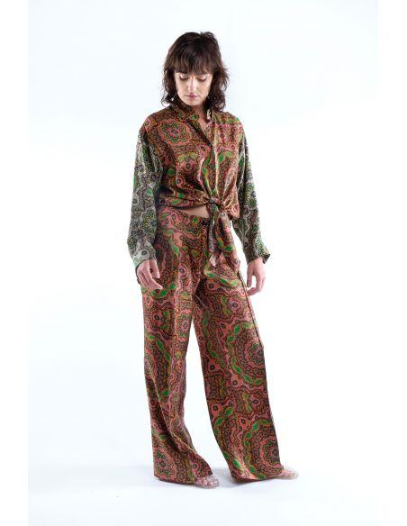 PANTALON GIOVANNI - DELHI ROSE