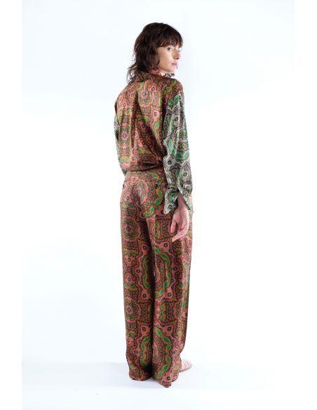 PANTALON GIOVANNI - DELHI ROSE