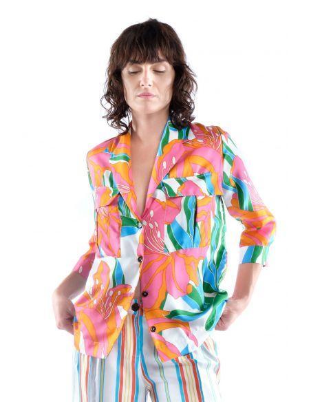 CHEMISE LECOMTE - LYS FLORIDA