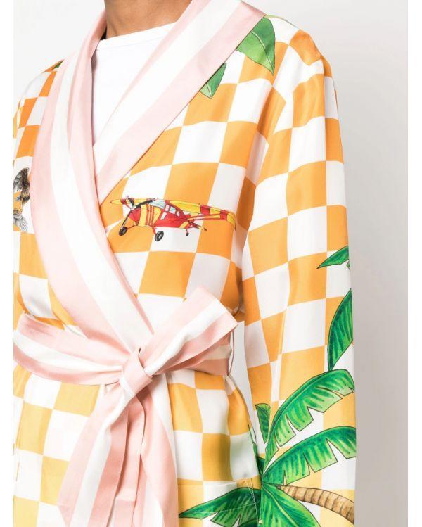 Robe soie CASABLANCA TENNIS CLUB 2