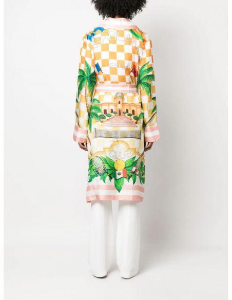 CASABLANCA TENNIS CLUB silk dress