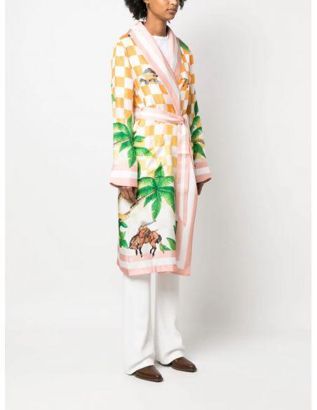 Robe soie CASABLANCA TENNIS CLUB