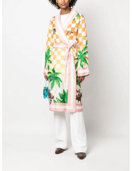 CASABLANCA TENNIS CLUB silk dress