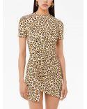 ROBE COURTE LEOPARD