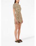 ROBE COURTE LEOPARD