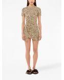 ROBE COURTE LEOPARD