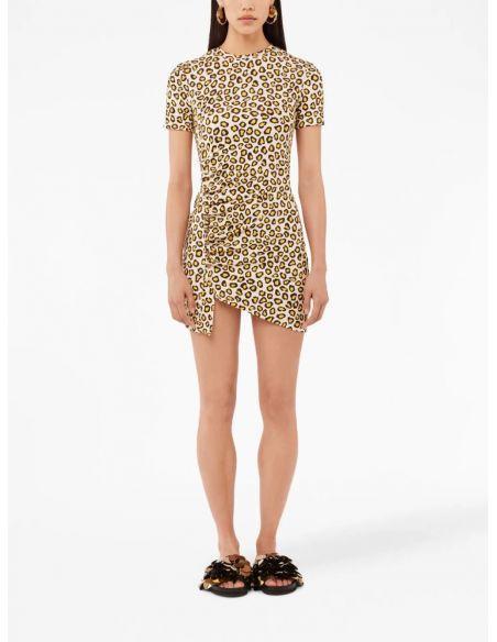 SHORT LEOPARD DRESS