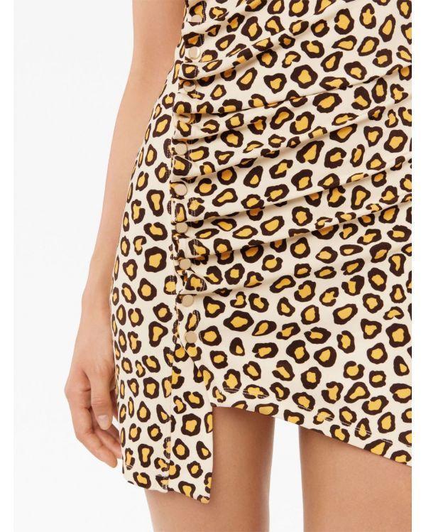 ROBE COURTE LEOPARD