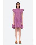 ROBE STEPH COTTON FLUTTER TUNIC CROCUS