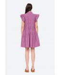 ROBE STEPH COTTON FLUTTER TUNIC CROCUS