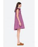 ROBE STEPH COTTON FLUTTER TUNIC CROCUS