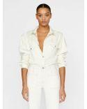 Chemise DOUBLE POCKET BUTTON DOWN SHIRT OFF WHITE