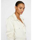 Chemise DOUBLE POCKET BUTTON DOWN SHIRT OFF WHITE