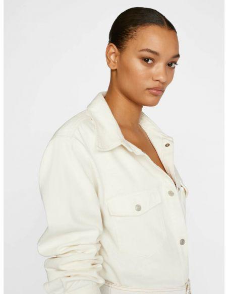Chemise DOUBLE POCKET BUTTON DOWN SHIRT OFF WHITE