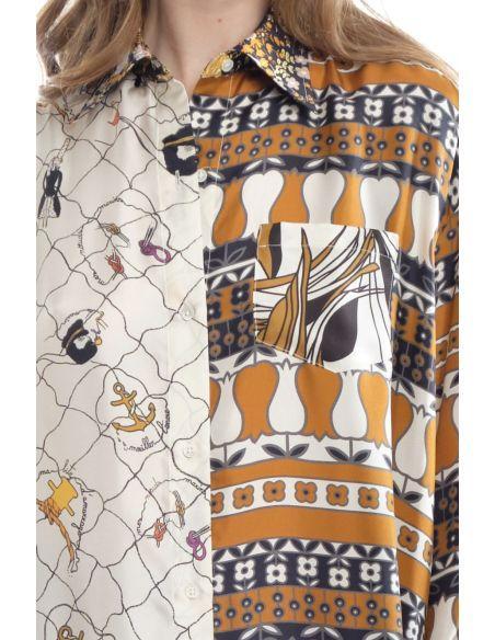 CHEMISE BIG - MIX PECHE