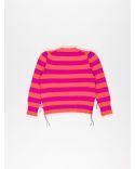 Pull CROPPED NEON ORANGE / NEON PINK