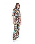 PANTALON GIUDECCA - PENSEES MARRON