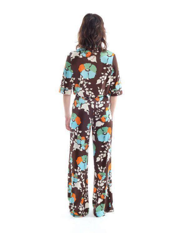 GIUDECCA PANTS - BROWN PENSEES