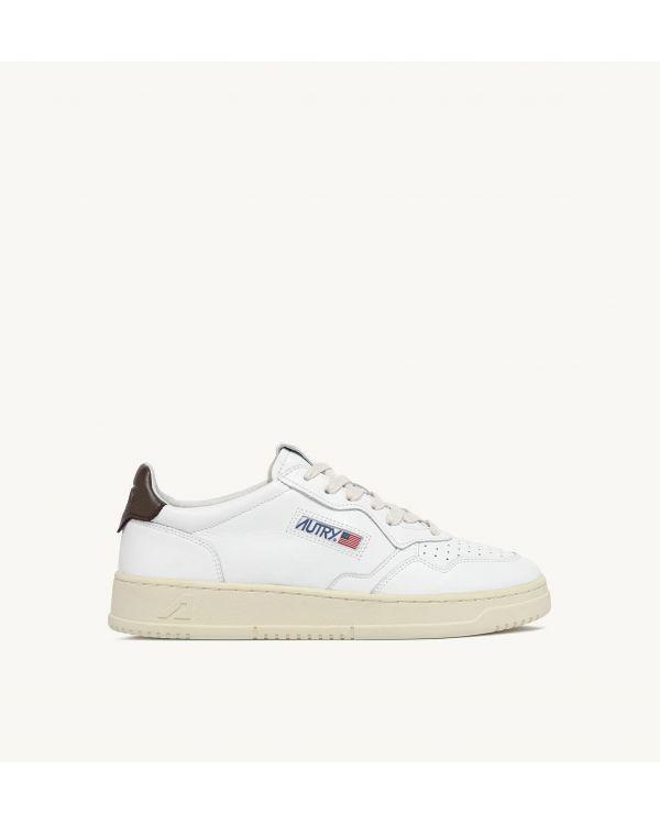 Sneakers MEDALIST LOW IN WHITE AND BROWN LEATHER