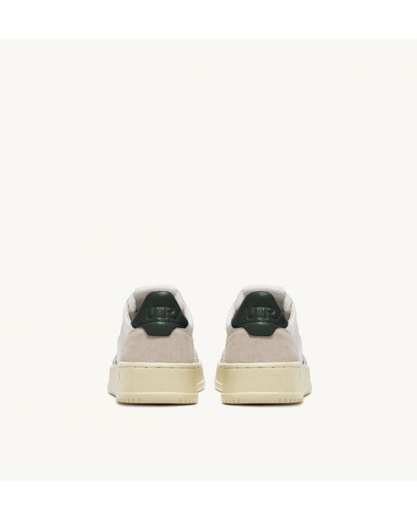 Sneakers MEDALIST LOW SUEDE AND LEATHER COLOR WHITE AND MOUNT