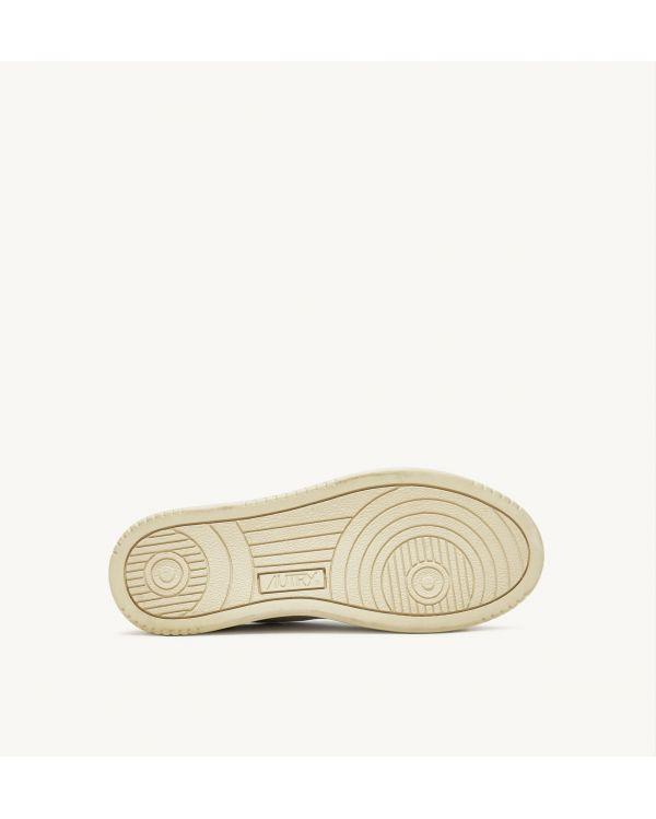 Sneakers MEDALIST LOW SUEDE AND LEATHER COLOR WHITE AND MOUNT