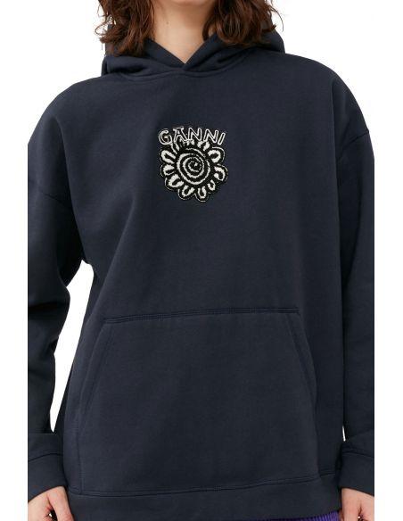 SWEAT CAPUCHE ISOLI FLOWER SKY CAPTAIN