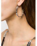 EIGHT NANO EAR CHANDELIER SILVER