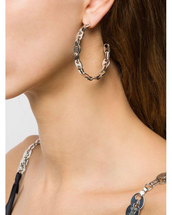 EIGHT NANO EAR CHANDELIER SILVER