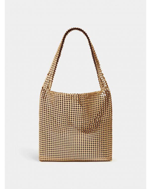 PIXEL TOTE VILLE GOLD